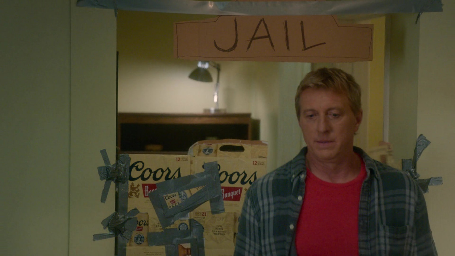 Coors Banquet Beer In Cobra Kai S05E05 "Extreme Measures" (2022)