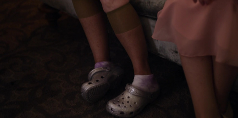 Crocs Silver Shoes in About Fate (2022)