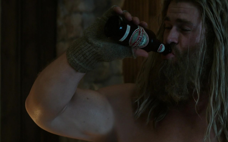 Innis & Gunn Beer Enjoyed by Chris Hemsworth as Thor in Thor Love and Thunder (2022)
