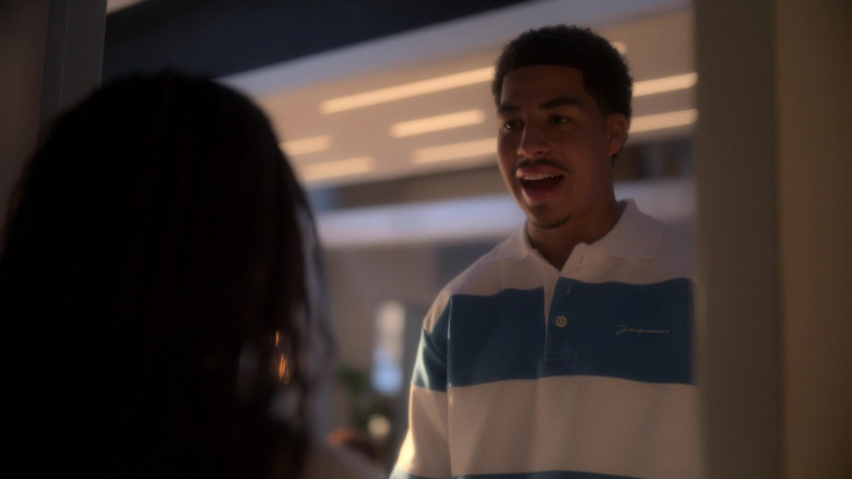 Jacquemus Men's Shirt Worn by Marcus Scribner as Andre Johnson, Jr. in Grown-ish S05E08 Certified Lover Boy (1)
