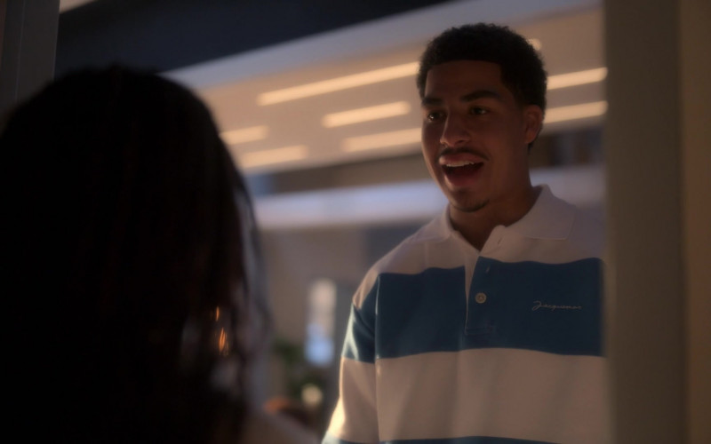 Jacquemus Men’s Shirt Worn by Marcus Scribner as Andre Johnson, Jr. in Grown-ish S05E08 Certified Lover Boy (1)