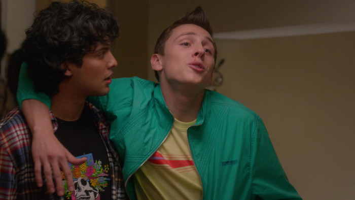 Kenzo Green Jacket Worn By Jacob Bertrand As Eli 'Hawk' Moskowitz In ...