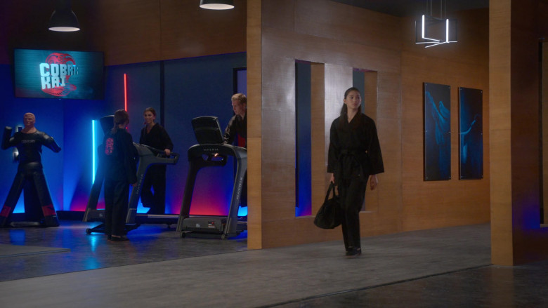 Matrix Fitness Treadmill in Cobra Kai S05E06 Ouroboros (2022)