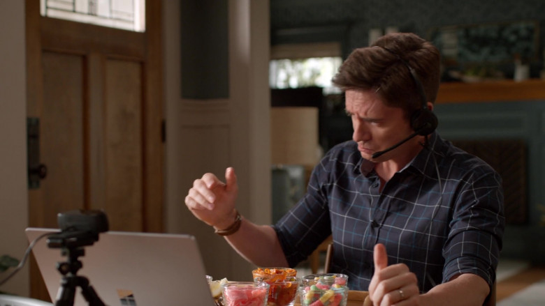 Microsoft Surface Laptop Computer of Topher Grace as Tom in Home Economics S03E02 Melatonin 10 Mg Tablets, $14.99 (2022)