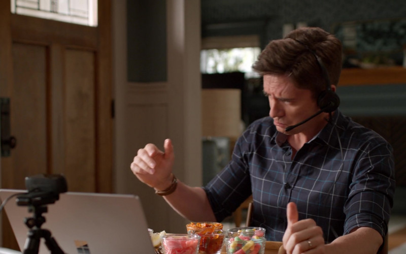 Microsoft Surface Laptop Computer of Topher Grace as Tom in Home Economics S03E02 Melatonin 10 Mg Tablets, $14.99 (2022)