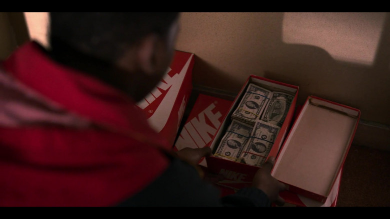 Nike Shoe Boxes in Power Book III Raising Kanan S02E04 Pay the Toll (3)