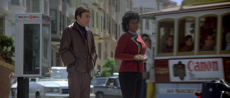 Pacific Bell Payphone and Canon in Star Trek IV The Voyage Home (1986)