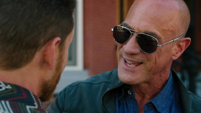 Randolph Men's Sunglasses of Christopher Meloni as Detective Elliot Stabler in Law & Order S22E01 Gimme Shelter – Part Three (2022)