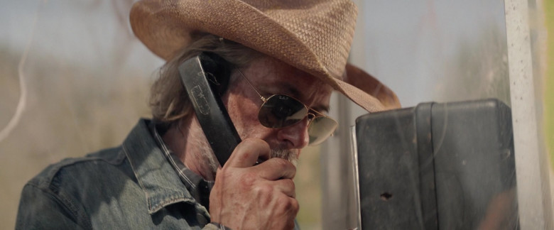 Ray-Ban Aviator Sunglasses of Guy Pearce as Bruce Cogburn in The Infernal Machine (1)