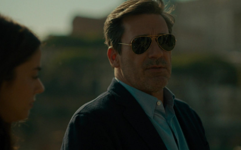Ray-Ban Aviator Sunglasses of Jon Hamm as Irwin M. ‘Fletch' Fletcher in Confess, Fletch (1)