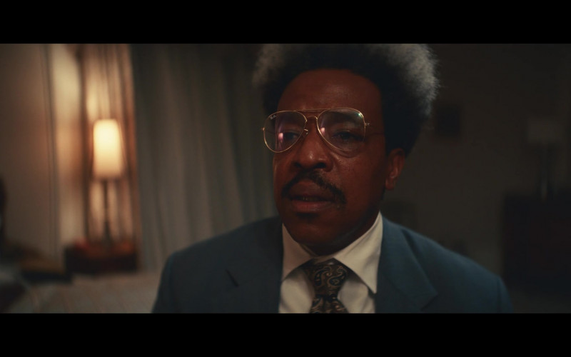 Ray-Ban Men's Eyeglasses of Russell Hornsby as Don King in Mike S01E04 Meal Ticket (2022)