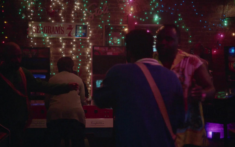 Seagram's 7 Crown Whiskey and Stoli (Stolichnaya) Vodka Sign in Atlanta S04E02 The Homeliest Little Horse (2022)