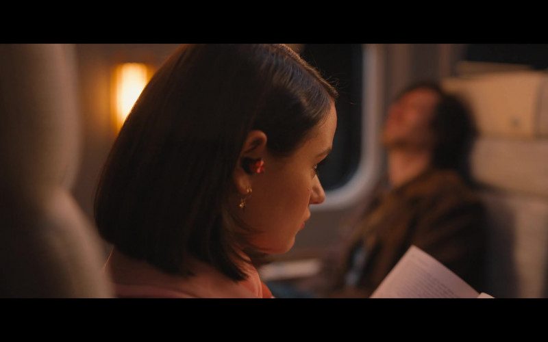 Sony Red Wireless Earbuds Used by Joey King as The Prince in Bullet Train (1)