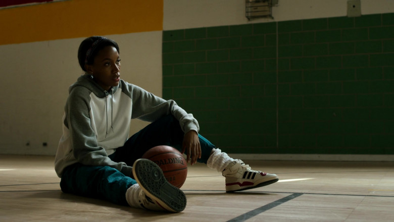 Spalding Basketball and Adidas Sneakers in City on a Hill S03E07 Boston Bridges, Falling Down (2022)