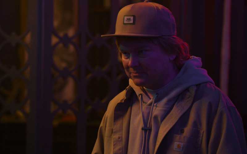 Vans Cap and Carhartt Jacket Worn by Mark Proksch as Colin Robinson in What We Do in the Shadows S04E10 Sunrise, Sunset (2)