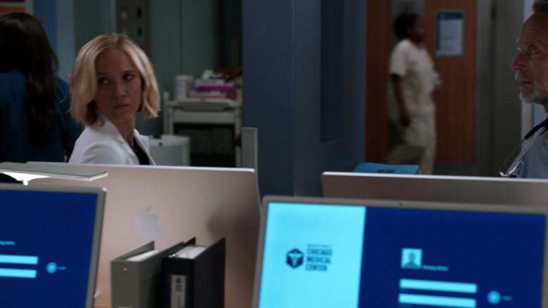 Apple iMac Computers in Chicago Med S08E04 The Apple Doesn’t Fall Far from the Teacher (6)