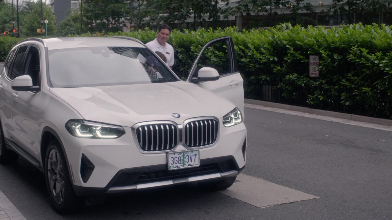 BMW White Car in So Help Me Todd S01E02 Co-pilot (2022)
