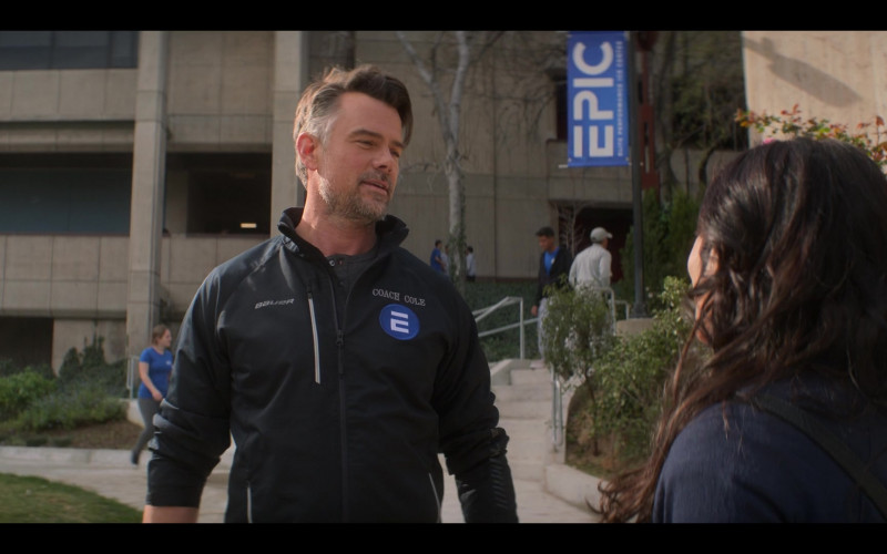 Bauer Track Jacket Worn by Josh Duhamel as Colin Cole in The Mighty Ducks Game Changers S02E02 Out of Bounds (2022)