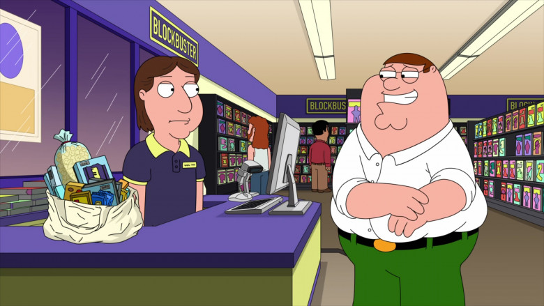 Blockbuster Store in Family Guy S21E02 Bend or Blockbuster (10)