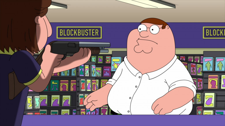 Blockbuster Store in Family Guy S21E02 Bend or Blockbuster (11)