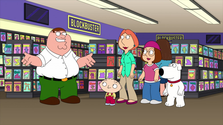 Blockbuster Store in Family Guy S21E02 Bend or Blockbuster (4)
