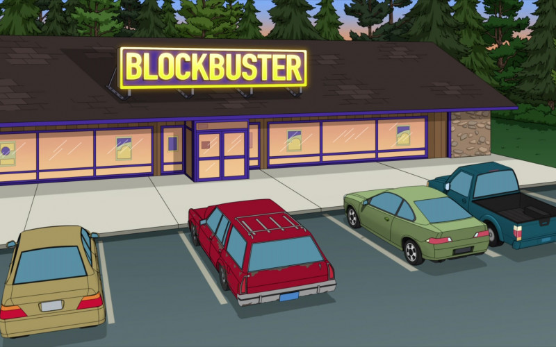 Blockbuster Store in Family Guy S21E02 "Bend or Blockbuster" (2022)