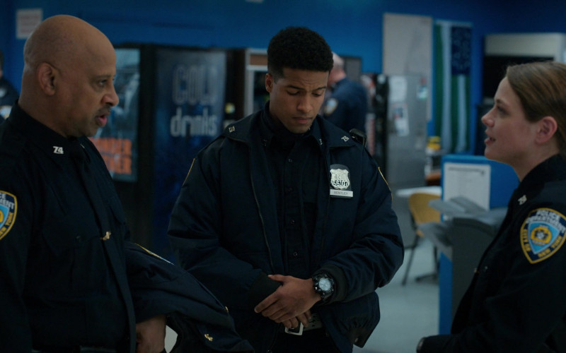 Casio G-Shock Watch of Lavel Schley as Officer Andre Bentley in East New York S01E01 Pilot (2022)