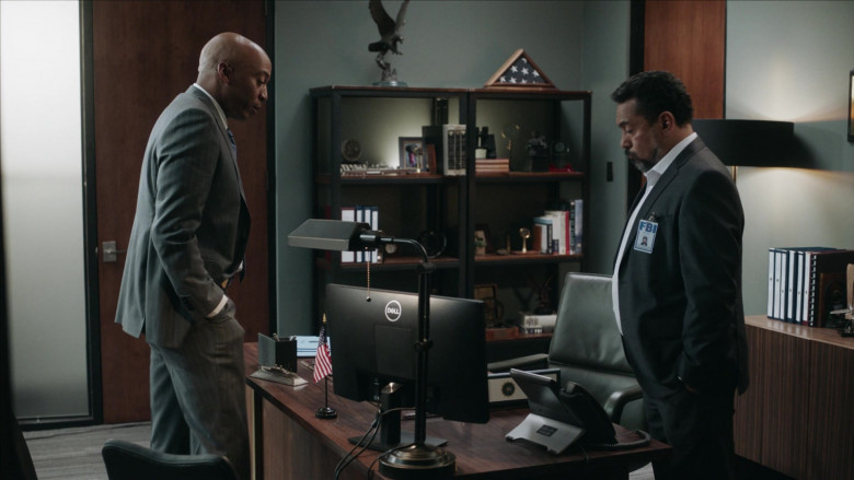 Dell Monitor and Cisco Phone in The Rookie Feds S01E02 Face Off (2022)