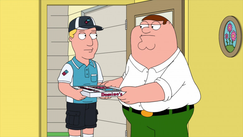 Domino's Pizza in Family Guy S21E02 Bend or Blockbuster (1)