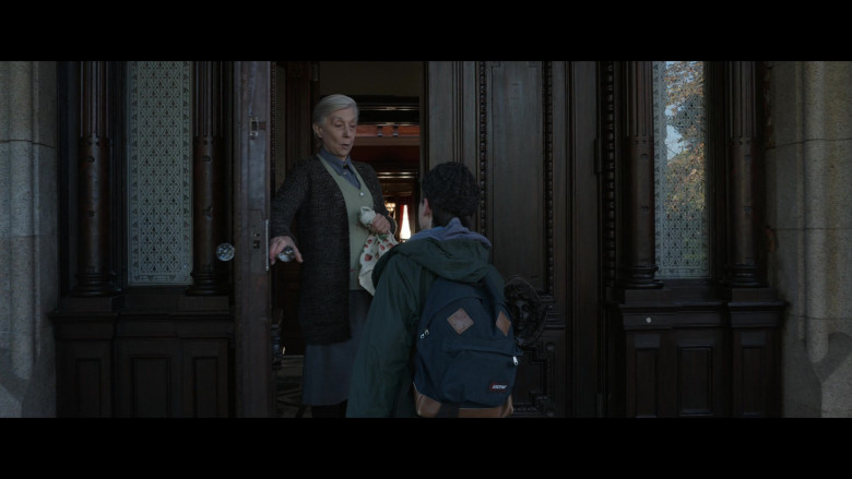 Eastpak Backpack of Jaeden Martell as Craig in Mr. Harrigan's Phone (2022)