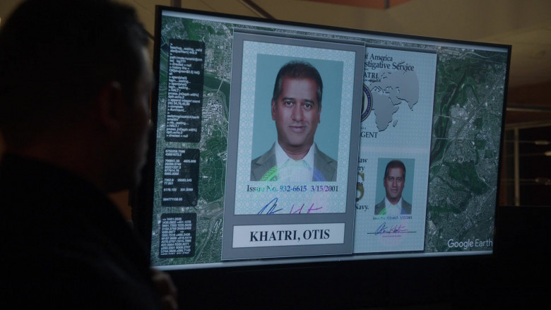 Google Earth Software in NCIS S20E06 The Good Fighter (2022)