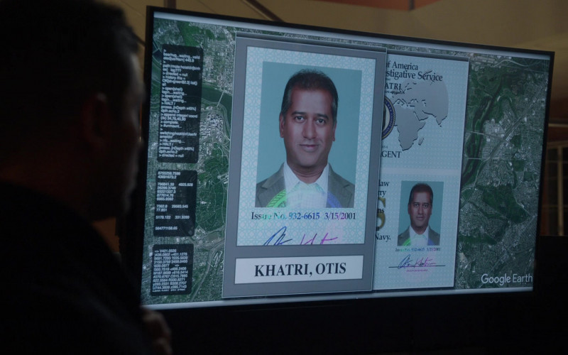 Google Earth Software in NCIS S20E06 The Good Fighter (2022)