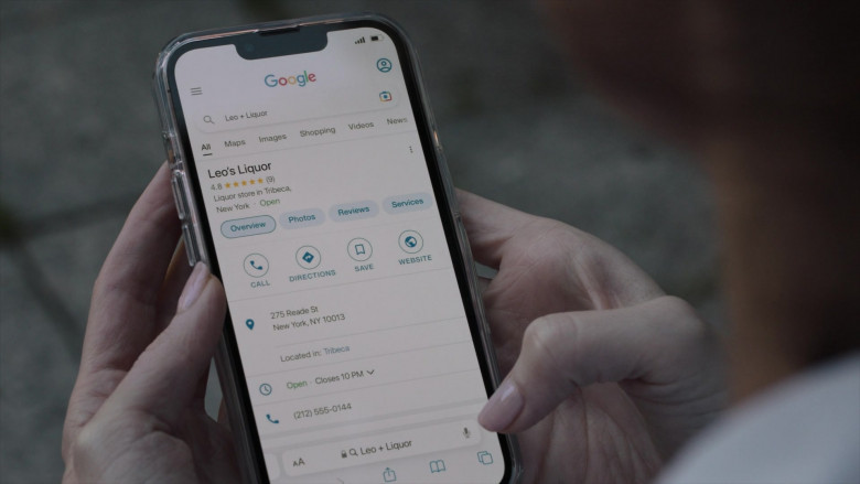 Google Web Search Engine in New Amsterdam S05E06 Give Me a Sign (2)