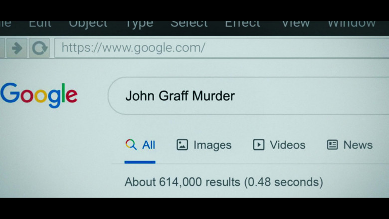 Google Web Search Engine in The Watcher S01E04 Someone to Watch Over Me (3)