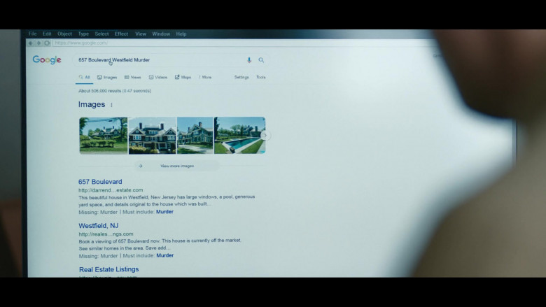 Google Web Search Engine in The Watcher S01E04 Someone to Watch Over Me (5)