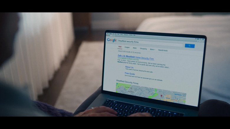 Google Website in The Watcher S01E03 Götterdämmerung (2022)