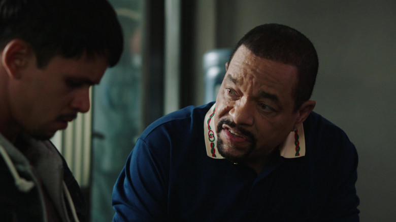 Gucci Men’s Shirt Worn by Ice-T as Detective Odafin ‘Fin’ Tutuola in Law & Order Special Victims Unit S24E05 Breakwater (2)