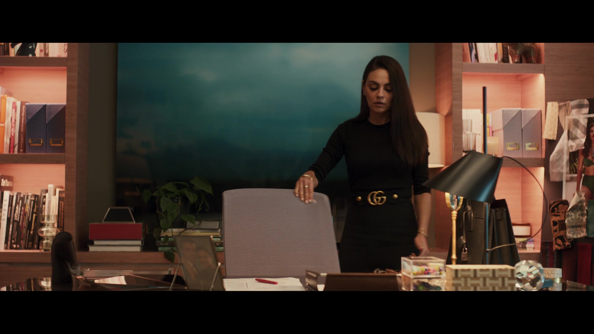 The Goyard herringbone tote bag worn by Ani Fanelli (Mila Kunis) in the  movie American Girl