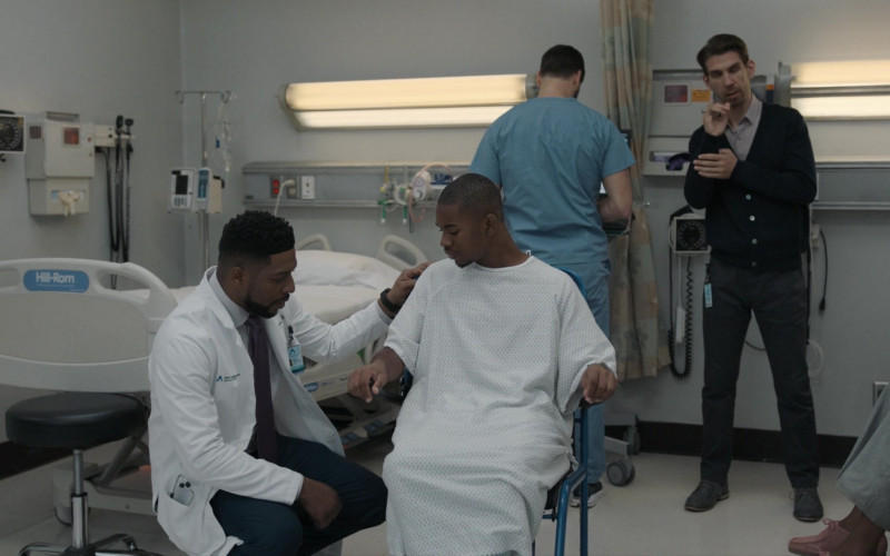 Hill-Rom Hospital Bed in New Amsterdam S05E06 Give Me a Sign (2022)