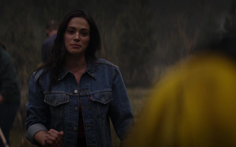 Levi's Women's Denim Jacket Worn by Stephanie Arcila as Gabriella Perez in Fire Country S01E01 Pilot (2022)