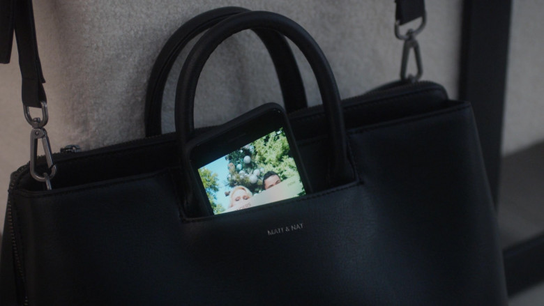 Matt & Nat Vegan Leather Bag in So Help Me Todd S01E05 Let the Wright One In (2022)