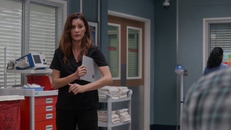 Microsoft Surface Tablet in Station 19 S06E02 Everybody's Got Something to Hide Except Me and My Monkey (2)