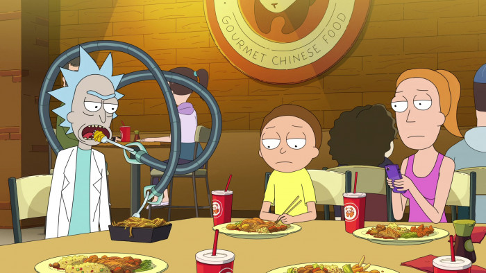 Panda Express Fast-Food Restaurant In Rick And Morty S06E05 