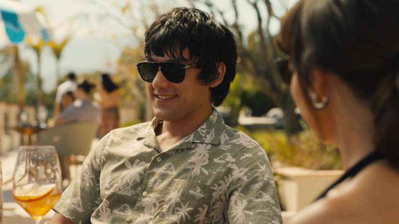 Persol Sunglasses of Will Sharpe as Ethan Spiller in The White Lotus S02E01 Ciao (1)