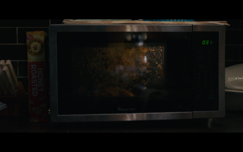 Post Cereal and Magic Chef Microwave Oven in Halloween Ends (2022)