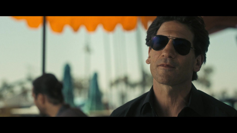 Ray-Ban Aviator Sunglasses of Jon Bernthal as Julian Kaye in American Gigolo S01E07 Atomic (1)