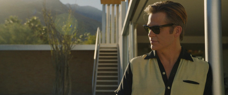 Ray-Ban Wayfarer Sunglasses of Chris Pine as Frank in Don't Worry Darling (1)