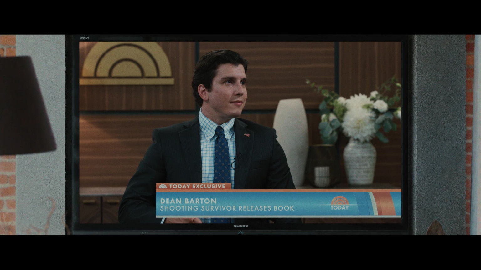 Sharp Aquos TV In Luckiest Girl Alive (2022)