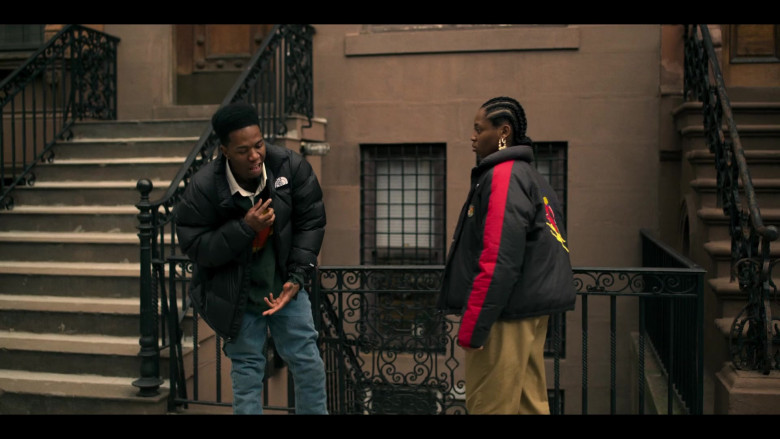 The North Face Jackets in Power Book III Raising Kanan S02E10 If Y'Don't Know, Now Y'Know (2)