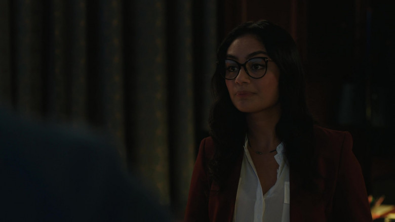 Tom Ford Women's Cat Eye Frame Glasses in FBI International S02E04 Copper Pots and Daggers (2022)